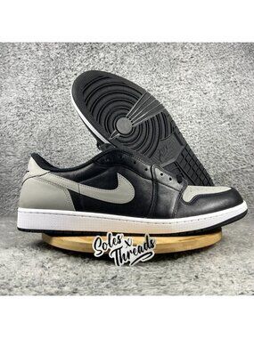 Air Jordan 1 Retro Low OG Shadow 2024 Size 18 Men Black Grey White CZ0790-003
